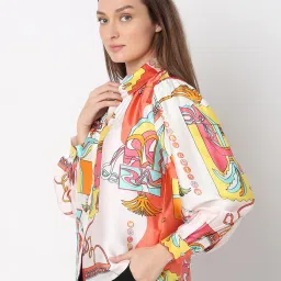 Vero Moda Multicolor Printed Shirt image 4