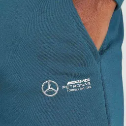 Puma Mercedes-AMG Petronas Motorsport Ocean Tropic Cotton Regular Fit Sports Shorts image 4