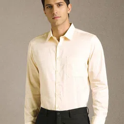 Louis Philippe Slim Fit Long Sleeves Pure Cotton Formal Shirt-image-43