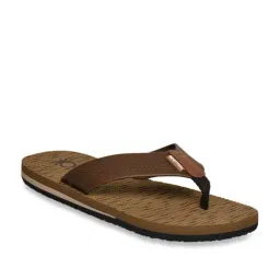 United Colors of Benetton Men's Brown Flip Flops-image-14