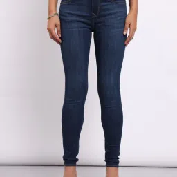 Lee Indigo Skinny Fit High Rise Jeans-image-15
