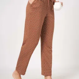 Dreamz by Pantaloons Brown Cotton Printed Pyjama image 4