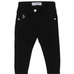 U.S. Polo Assn. Kids Black Solid Jeans-image-47