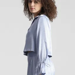 Only Blue Regular Fit Shirt image 4