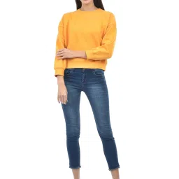 NUMERO UNO Dark Blue Denim Skinny Fit Mid Rise Jeans image 4