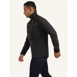 MOUNTMILLER Men's Camouflage Ripstop Dual Superbond Hlkn Fleece Tactical Hooded Jacket image 3