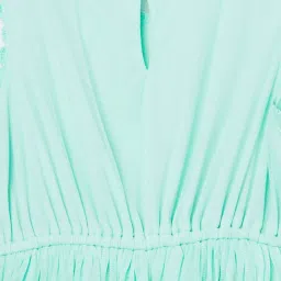 Fame Forever by Lifestyle Girls Blue Embroidery Dress image 4