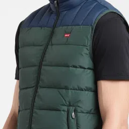 Levi's Green Regular Fit Quilted Jacket image 4