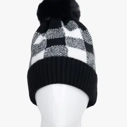 Kazo Multicolor Checks Beanie image 4