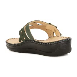 Scholl by Bata Women's Olive Thong Sandals image 4