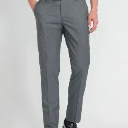 Arrow Grey Regular Fit Trousers image 4