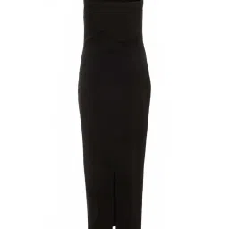 Quiz Black Plain Dress image 4