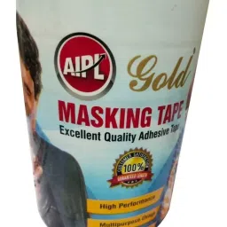 AIPL Thickness 24 mm  Self Adhesive Masking Tape 40 m, (Pack of 20)-picture-34