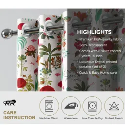 india circus by krsnaa mehta India Circus By Krshna Mehta Multi Polyester Printed Curtains image 4