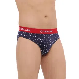 Dollar Bigboss Assorted Color Cotton Printed Modern Briefs (Pack Of 5) image 4