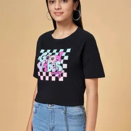 Coolsters by Pantaloons Kids Black Cotton Printed T-Shirt-picture-28