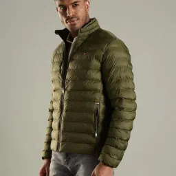 Tommy Hilfiger Olive Regular Fit Jacket image 3