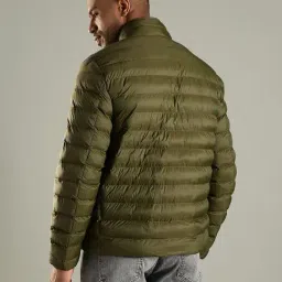 Tommy Hilfiger Olive Regular Fit Jacket image 2