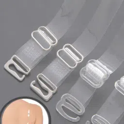 fims FIMS: Fashion is my Style Transparent Bra Straps - Pack Of 2 With Bra Extender-picture-11