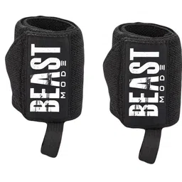 steigen fitness-sf STEIGEN FITNESS Beast Mode Exercise Wrist Wrap Bands, Wrist Support for Gym, Gym Gloves, Wrist Band for Men Gym image 1