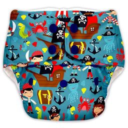 SuperBottoms BASIC Reusable Cloth Diaper for babies  Freesize Adjustable, Washable and ReusablePirates-picture-35