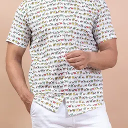 OMSHARDA Men Comfort Printed Casual Shirt image 3