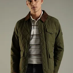 Tommy Hilfiger Men Solid Quilted Jacket-image-87
