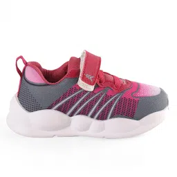 Pine Kids Velcro Closure Casual Shoes - Pink image 4