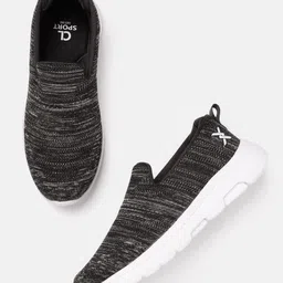 Carlton London Men Woven Design Slip-On Sneakers image 1