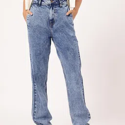 DressBerry Women Effortless Edge Straight Fit Jeans-image-27