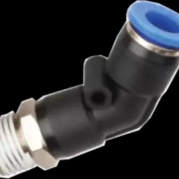 Akari 3.17 mm(1/8 Inch) Taper Elbow 45 Connector with Male Thread 04-01 (Pack of 10)-picture-12