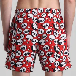 Jack & Jones Red Regular Fit Printed Cotton Boxers image 2