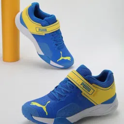 Puma Men's Bowling 22.1 Blue Cricket Shoes-image-62