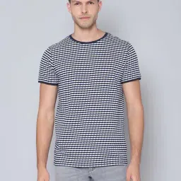 Lindbergh Blue Crew T-Shirt-image-23