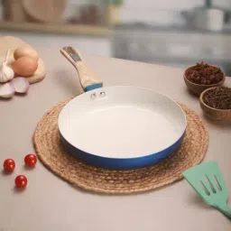 Cookaid Blue Aluminium Ceramic Frying Pan (1.5 Litre 24 cm)-picture-17