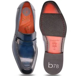 Bugatti Men's Mansueto Flex Blue Formal Loafers image 4