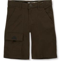 Gini & Jony Kids Brown Solid Bermuda-picture-43
