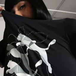 Puma Black Sports T-Shirt image 4