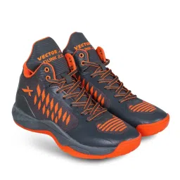 Vector X Men's Black & Blue Dunk 2.0 Basketball Shoes image 4