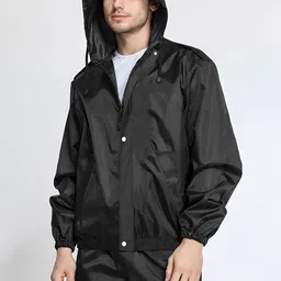CAMISON Hooded Fabulous Reversible Raincoat-image-0