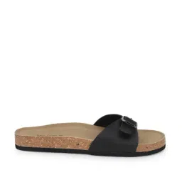Truffle Collection Women's Black Casual Sandals image 3