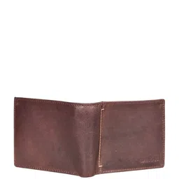 Sassora Men Embellished Leather Two Fold Wallet image 5