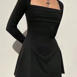 Outzidr A-Line Mini Dress-picture-23