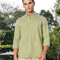 Thomas Scott Pista Slim Fit Solid Shirt-picture-15