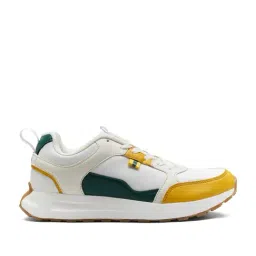 Campus Men's White & Mustard Sneakers image 2