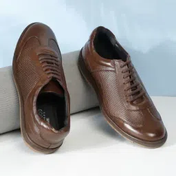 Teakwood Leathers Men's Brown Casual Sneakers-picture-33