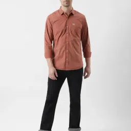 Wrangler Rust Regular Fit Denim Shirt image 5