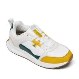 Campus Men's White & Mustard Sneakers image 3
