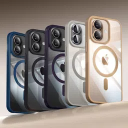 Luxury Kase Mag-Safe Compatible iPhone 16 Plus Back Case-image-42