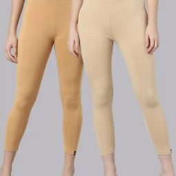 TWIN BIRDS Women Pack Of 2 High Ankle Leggings-picture-49